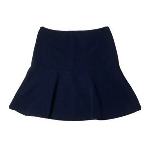 Xhilaration Small Blue Peplum Short Mini Skirt